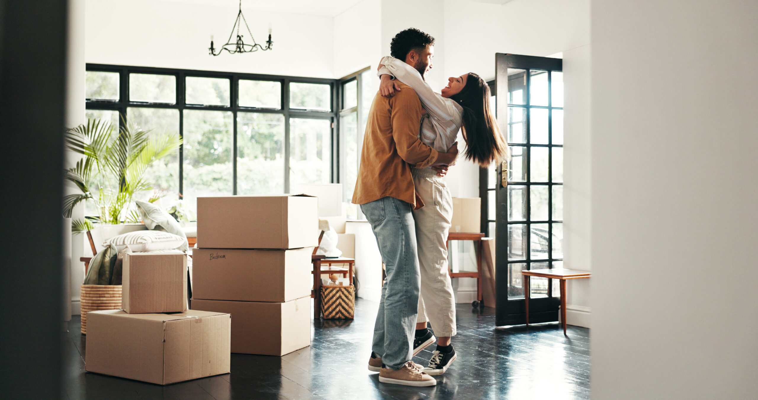 Couple moving into new home in Redding, CA